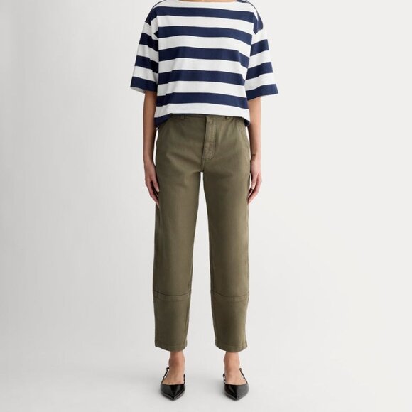 Everlane The Utility Barrel Pant in Kalamata Size 0 - Picture 1 of 5